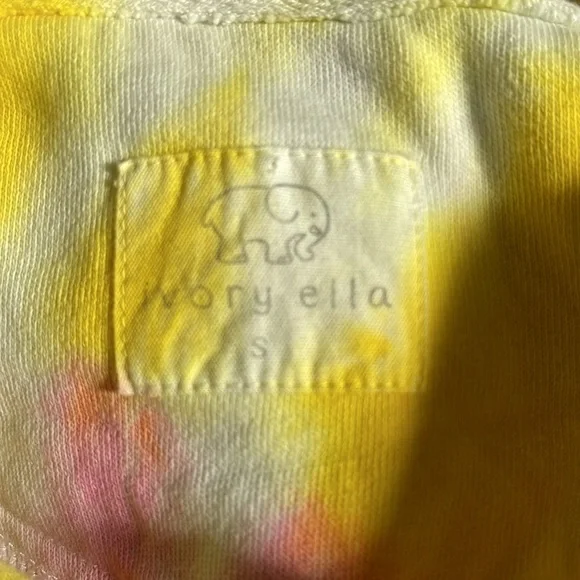 NWT IVORY ELLA MASAI SWIRL TIE DYED OVERSIZED PULLOVER HOODIE SWEATSHIRT SZ SM - Picture 6 of 10